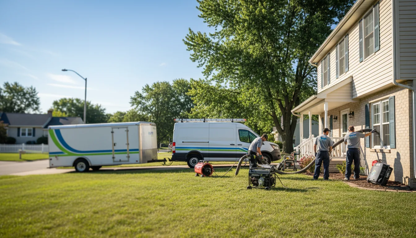 Flooded Basement Restoration And Cleanup With Repair in Grant, CO near me